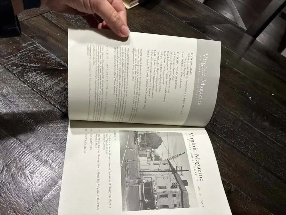 Virginia Magazine of History and Biography Vol. 124 No. 1 Paperback